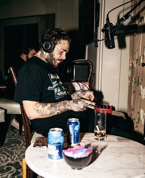 Post Malone In Studios [Gallery] - Rappers In The Stu