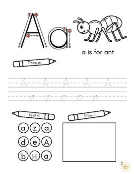 letter practice sheet   teachymomma corner tpt