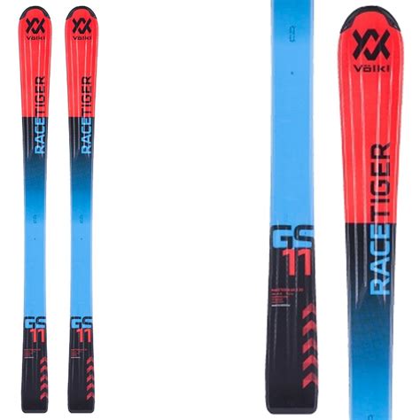 Ski Volkl Racetiger Jr Flat Bindings SL 4 5 Junior Skis EN