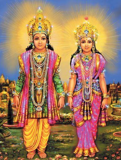 Deity India 3 Lakshmi And Narayan