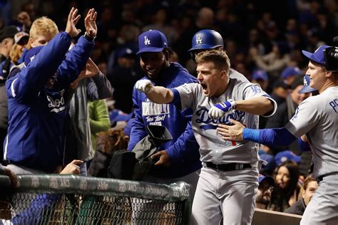 NLCS Game 5 Results Dodgers Blow Out Cubs Advance To World Series