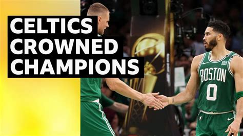 Boston Celtics Clinch Nba Record Th Title Bbc Sport