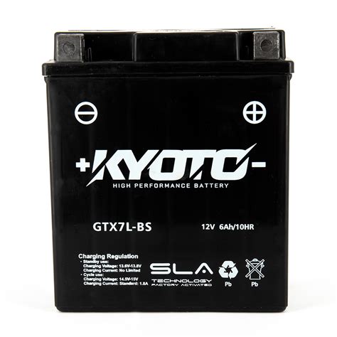 Batterie GTX7L BS SLA AGM Kyoto Moto Dafy Moto Batterie Moto