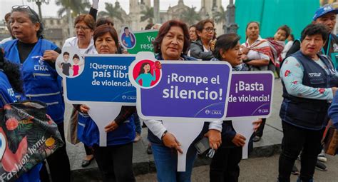 Lanzan Campa A Lima Se Pone De Pie Contra La Violencia Hacia La Mujer