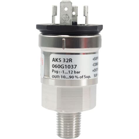 Danfoss 060G1037 Sensor De Presion AKS 32R Para Uso Con Controlador AK