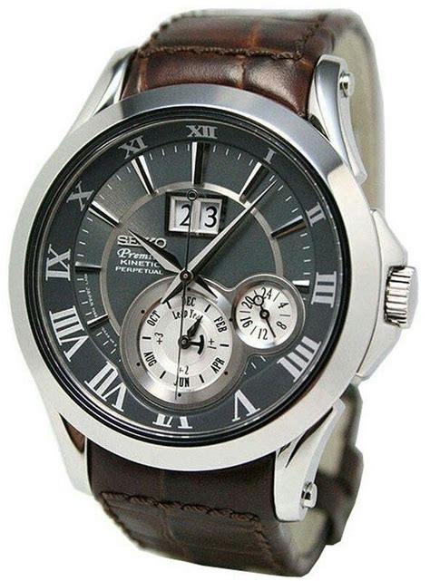 Seiko Premier Kinetic Perpetual Calendar Snp P Snp S Watches