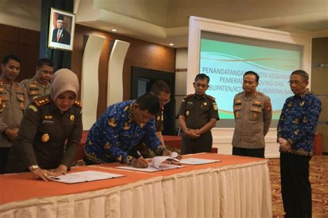 Pemkab Kayong Utara MoU Dengan APH Untuk Pengawasan Hukum Di