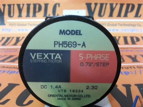 ORIENTAL PH569 A 5 PHASE VEXTA STEPPING MOTOR PLC DCS SERVO Control