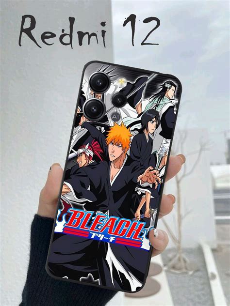 Чехол на Redmi 12 с принтом, чехол на Редми 12 аниме "Блич/Bleach ...