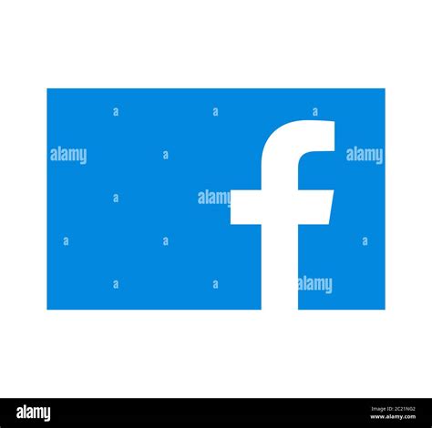facebook logo icon button  res stock photography  images alamy