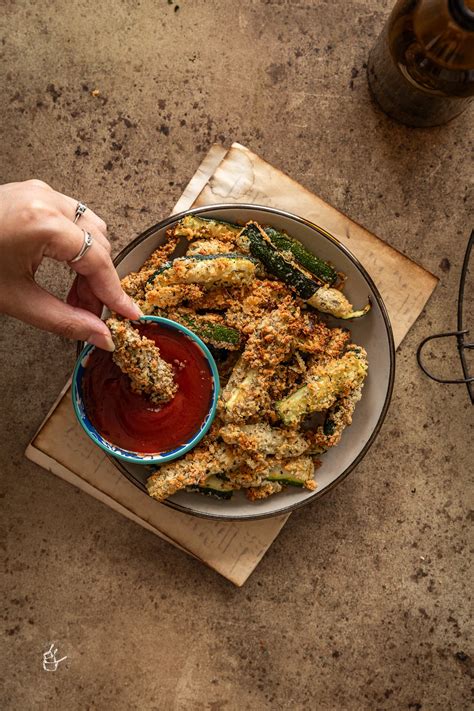 Air Fryer Zucchini Fries J Cooking Odyssey