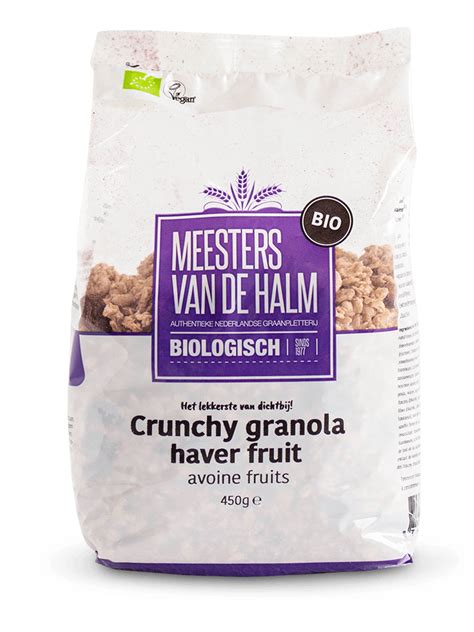 Biologische Havercrunchy Fruit Van Meesters Van De Halm Bestellen