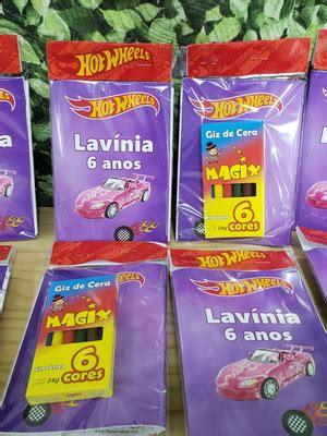Hot Wheels Menina Caderninho P Colorir Personalizado Compre Produtos Personalizados No Elo