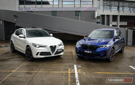 2022 Alfa Romeo Stelvio Quadrifoglio Vs BMW X3 M Competition