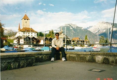 Swiss Lake Thun Spiez Interlaken Switzerland