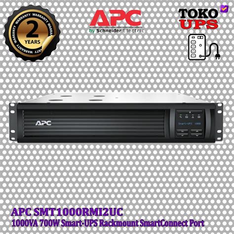 Jual Ups Apc Smt Rmi Uc Va W Rackmount U Smart Ups Lcd