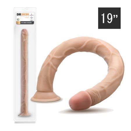 Dr Skin 19 Suction Cup Dildo Beige Sex Toy HotMovies