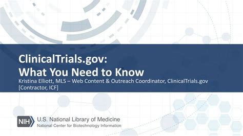 Ppt Clinicaltrials What You Need To Know Powerpoint Presentation