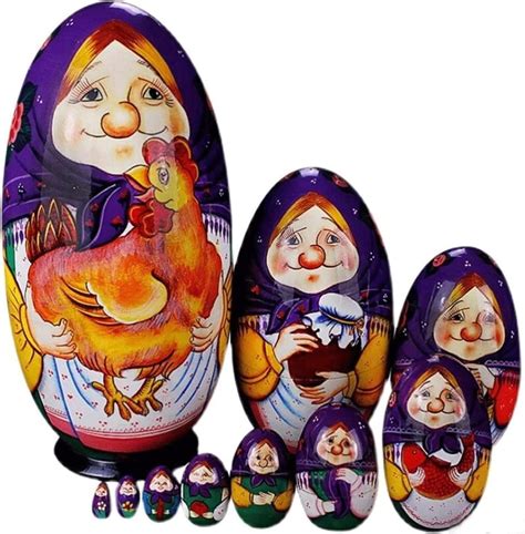 Matryoshka Dolls Nesting Dolls Russian Dolls 10pcs Russian