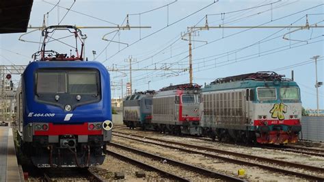 TANTISSIMI TRENI ESTIVI ADRIATICI IN TRANSITO E IN MANOVRA ALLA