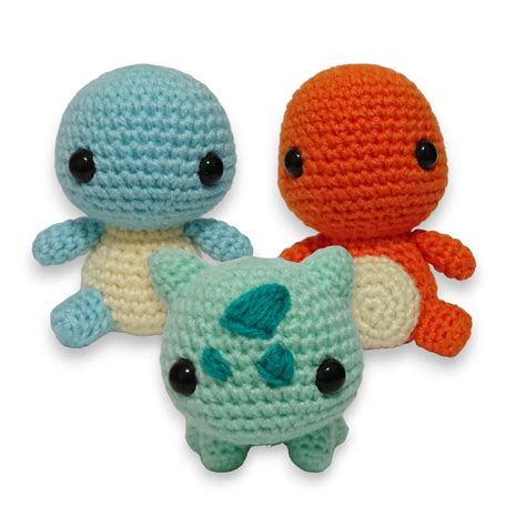 Made To Order Gen Starters Crochet Amigurumi Etsy