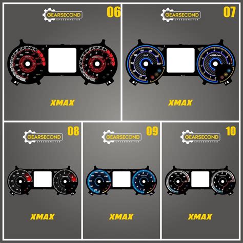 Jual Panel Speedometer Custom Honda Xmax Gearsecond Bandung Shopee