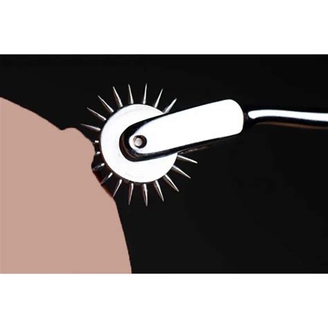 Finger Pin Wheel Adult Games Sex Roller Wartenberg Wheel Spikes Nipple Stimulator Sex Toys For
