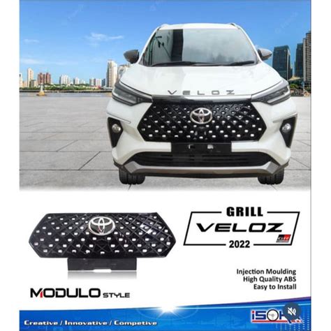 Jual Grill Depan Mobil All New Veloz 2021 2022 2023 Model Modulo Style