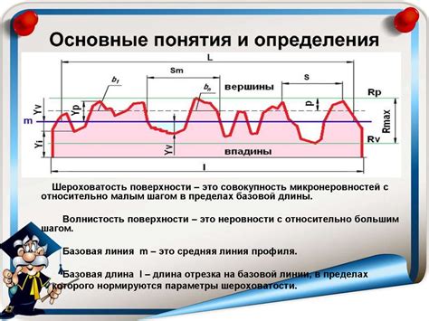 Шероховатость поверхности. Основные понятия и определения - презентация ...