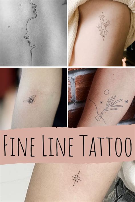 Fresh Fine Line Tattoo Ideas And Skinny Tat Design Ideas Tattoo Glee