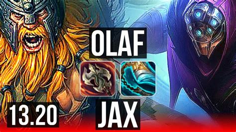 Olaf Vs Jax Top Solo Kills Legendary Games Euw