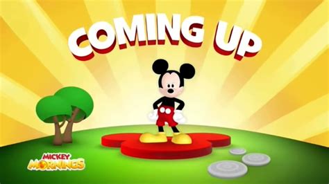 Mickey Mouse Clubhouse Coming Up More Bumper Mickey Mornings