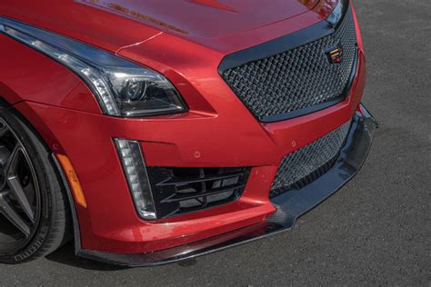 Eos Cadillac Gen Cts V Carbon Fiber Front Lip Splitter With