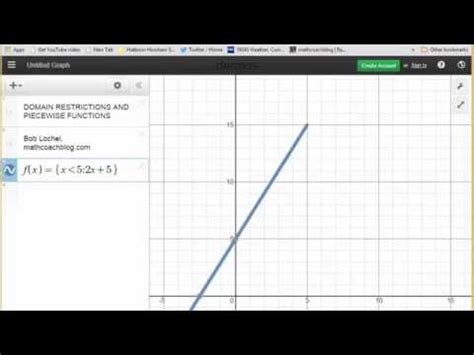 Piecewise Functions and Restrictions on Desmos – mathcoachblog