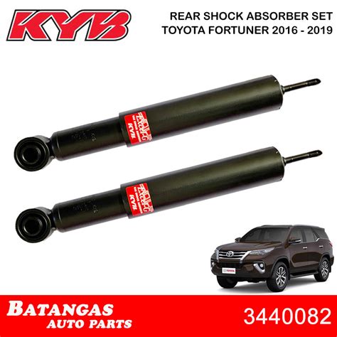 Kyb Rear Shock Absorber Set For Toyota Fortuner Part No