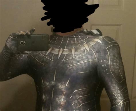 Killmonger Golden Jaguar Suit final test fit | Cosplay Amino