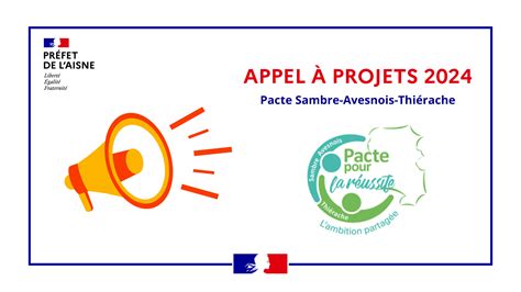 Appel à projets 2024 Pacte SAT Pacte pour la réussite de la Sambre