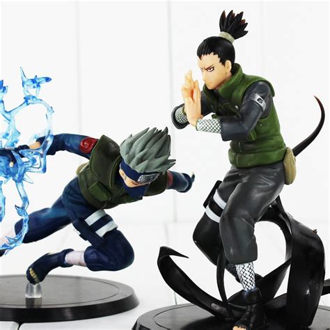 New Arrival Naruto 2 Styles Nara Shikamaru Shippuden Hatake Kakashi Pvc