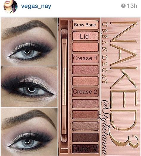 Naked Palette Tutorial Eye Makeup Naked Makeup Eye Makeup Tutorial