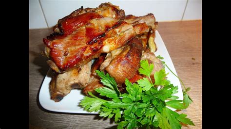 СВИНЫЕ РЁБРЫШКИ ЗАПЕЧЁННЫЕ В ПИВЕ! - YouTube