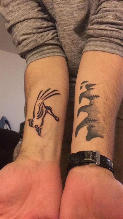 First 2 forearm tattoos. Simple but awesome. : r/tattoo