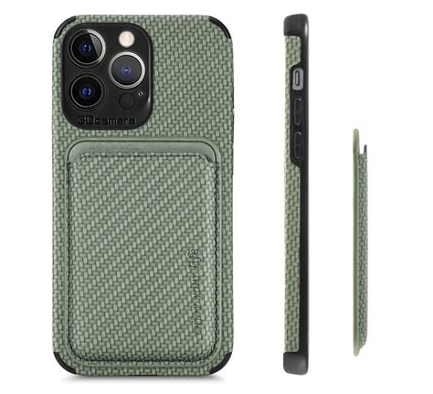 Iphone 13 Pro Woven Textured Leather Case With Magsafe And Rfid