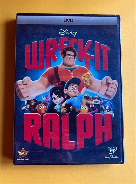 Wreck It Ralph Dvd Poster