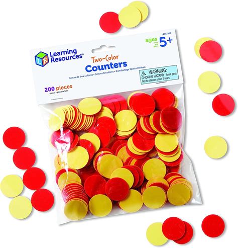 Learning Resources Two Color Counters Set Of Ages Grades K