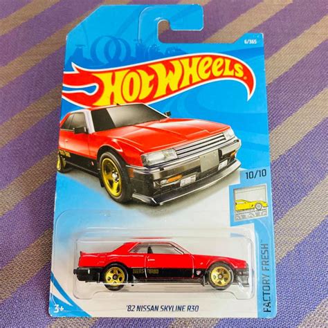 Hot Wheels Nissan Skyline R Red Fe Jdm Not Gtr Gt R First Edition Shopee Malaysia
