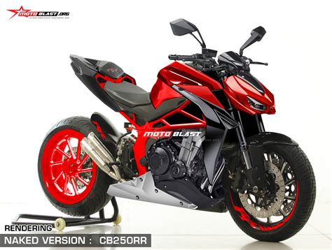 Rendering Honda CB RR Sang Naked CBR RR Just For Inspiration MOTOBLAST