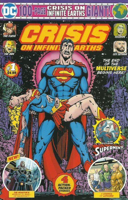 Crisis On Infinite Earths Giant Giant Size Mass Edition Dc Comics