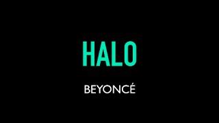 Beyoncé - Halo Karaoke Instrumental Lyrics On Screen SLOWER Chords - ChordU