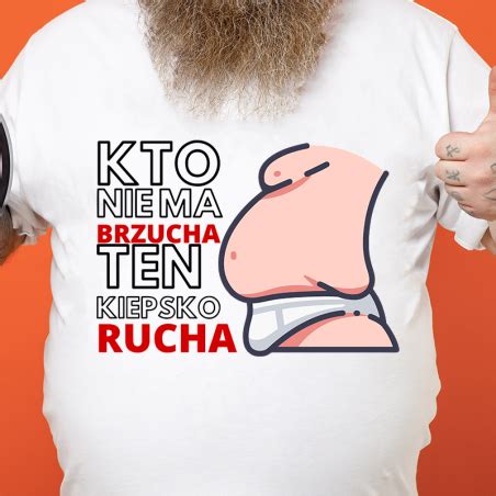 T Shirt Oversize Dtg Kto Nie Ma Brzucha