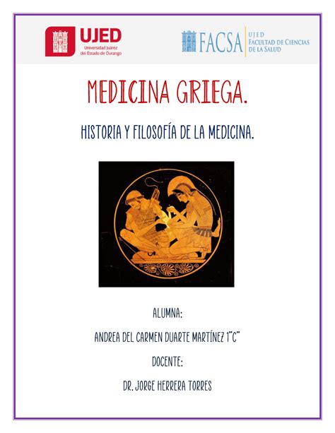 Medicina Griega Historia De La Medicina Medicina Griega Historia Y